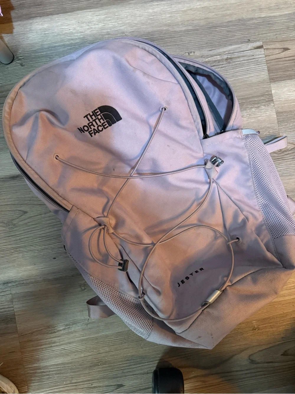 The North Face Jester Backpack in light pink